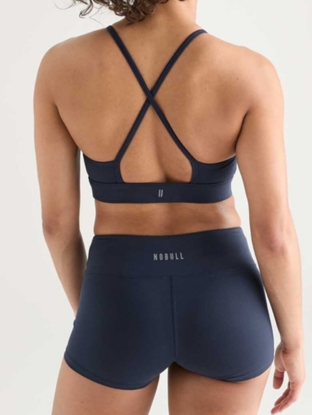 NOBULL High Neck Sports Bra Navy Blue Size Small - Picture 2 of 7